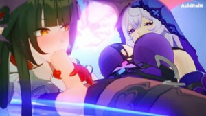 034 lingsha ?? sex [NTR]Full on description?HSR? - Honkai Star Rail animation on Crohasit